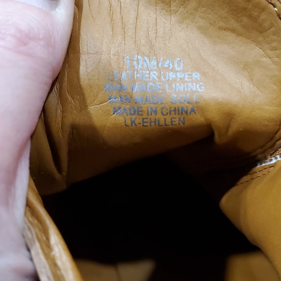 Lucky Brand Ehllen leather ankle boots size 10 - Picture 7 of 10